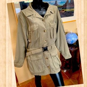 RARE ExOfficio Travel Photo POCKETS Jacket!